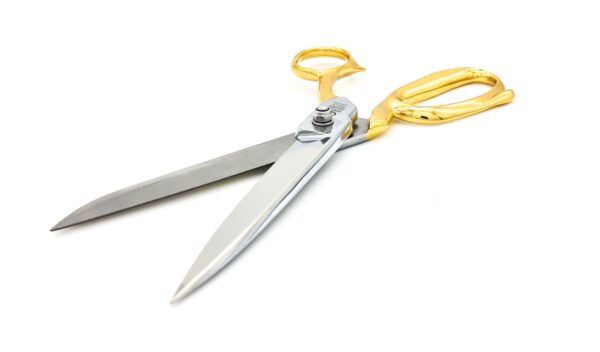 ROBUSO-ELASTIC Tailor's Shears, gold-plated + serrated 1053/L/9"