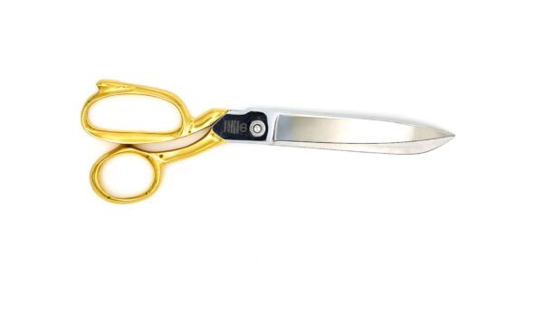 ROBUSO-ELASTIC Tailor's Shears, gold-plated + serrated 1053/L/9"