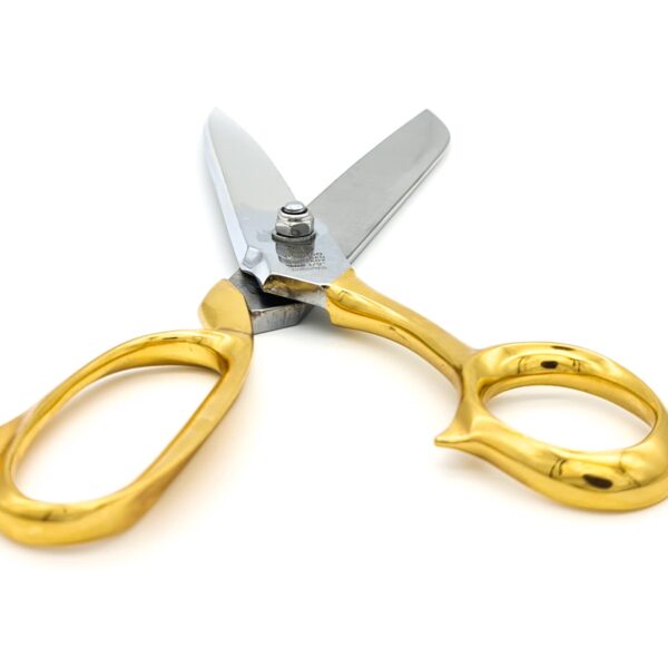 ROBUSO-ELASTIC Tailor's Shears, gold-plated + serrated 1053/L/9"