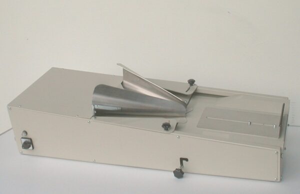 System Brilka SEM The bagging station to place shirts into the bags