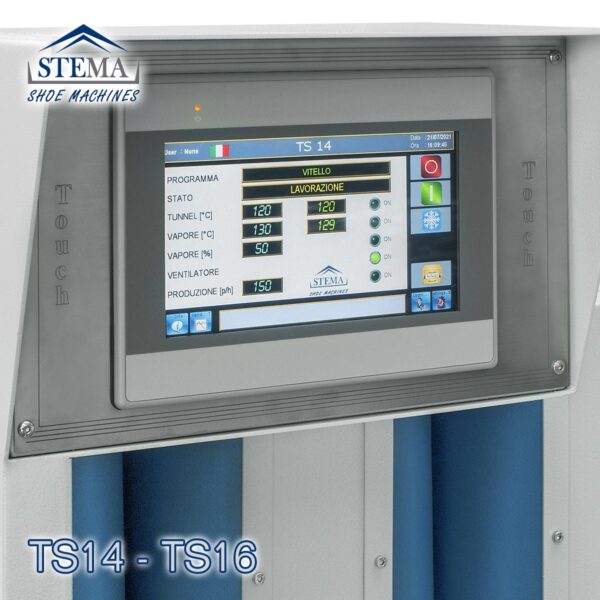 Stema TS16 Ironing and stabilizing tunnel