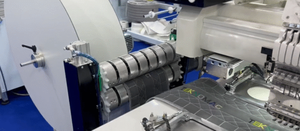 Teknomac TKE 101 Ricamatrice Embroidery machine for the mattress borders