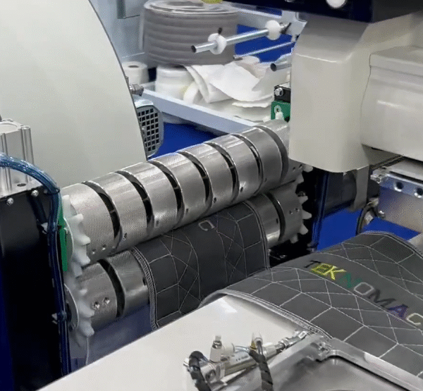 Teknomac TKE 101 Ricamatrice Embroidery machine for the mattress borders