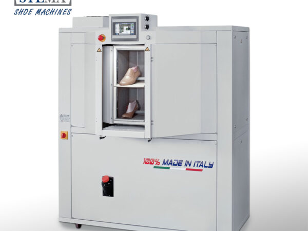 VACUUM 1000 ROTARY OVEN WITH VACUUM TECHNOLOGY FOR IRONING AND STABILIZING THE SHOE