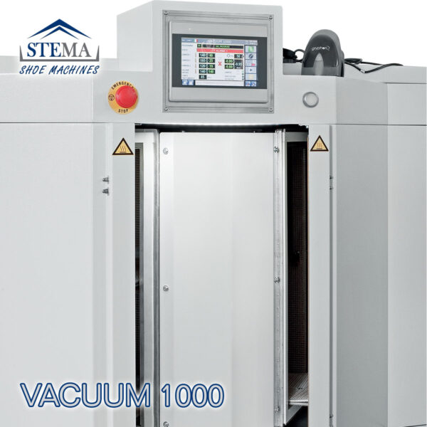 VACUUM 1000 ROTARY OVEN WITH VACUUM TECHNOLOGY FOR IRONING AND STABILIZING THE SHOE