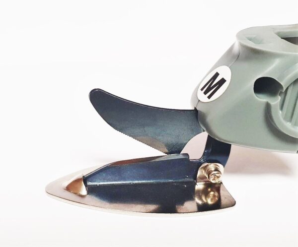 WBT-1 cutting head with foot plate,micro serrated for technical Textiles