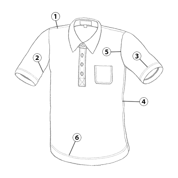 Pegasus Knit shirts short sleeves A