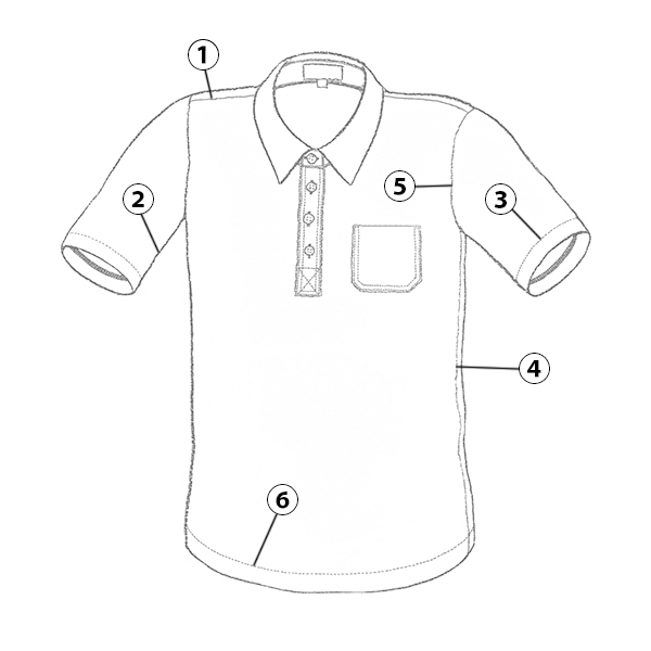 Pegasus Knit shirts short sleeves B