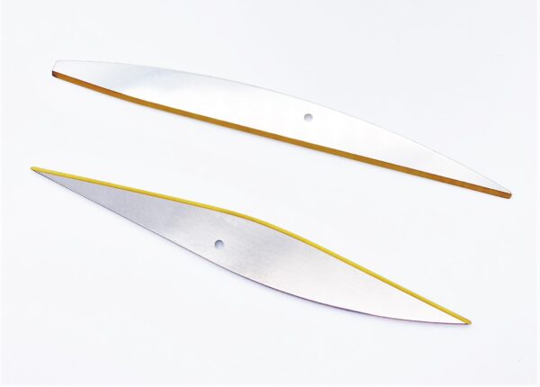 pair of blades f/SWISSORS, not toothed