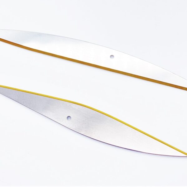 pair of blades f/SWISSORS, not toothed