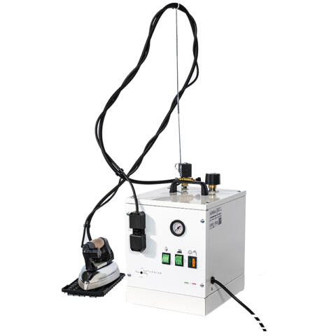 Steam generator with 7 L boiler and iron