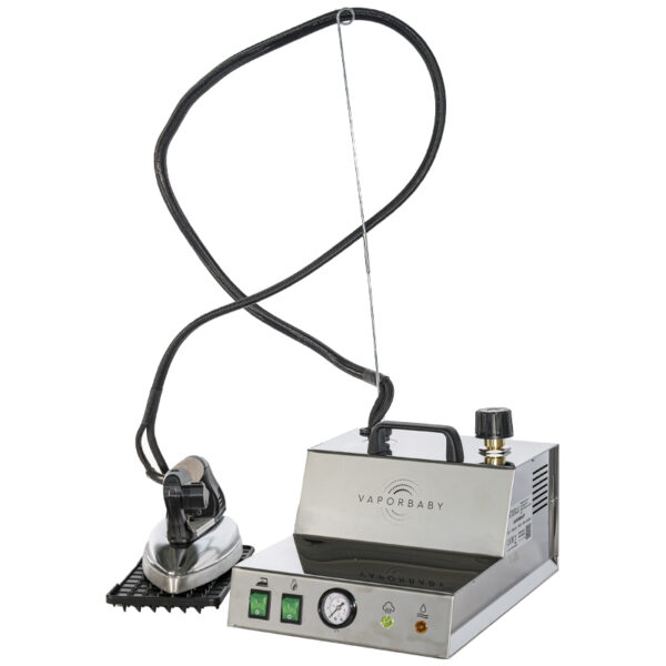 Steam generator with 2,2 L boiler and iron