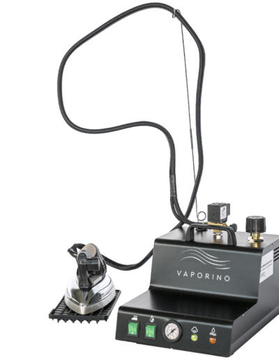 Steam generator with 2,8 l boiler and iron. Available in 5 colours.