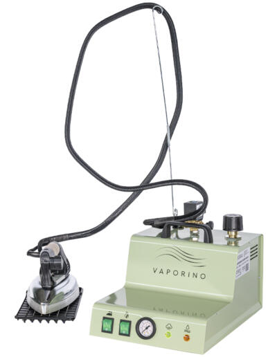 Steam generator with 2,8 l boiler and iron. Available in 5 colours.