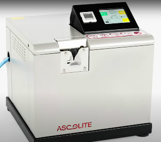 Ascolite BSS-13 II button shank wrapping machine equipped with a “Yarn Monitor Switch”