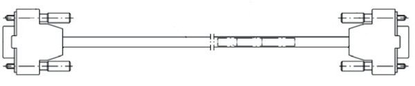 SM210A – Connection Cable to AB2xxA (B18), 30cm