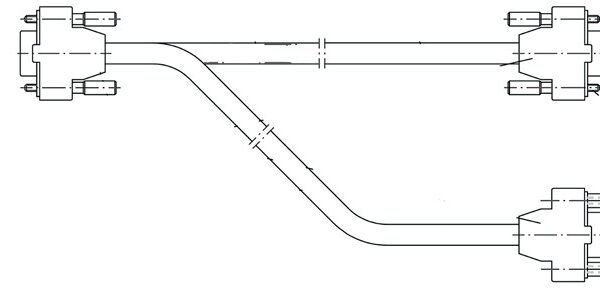 4.1113540 AB221A – Connection Cord CAN Bus Master-Slave