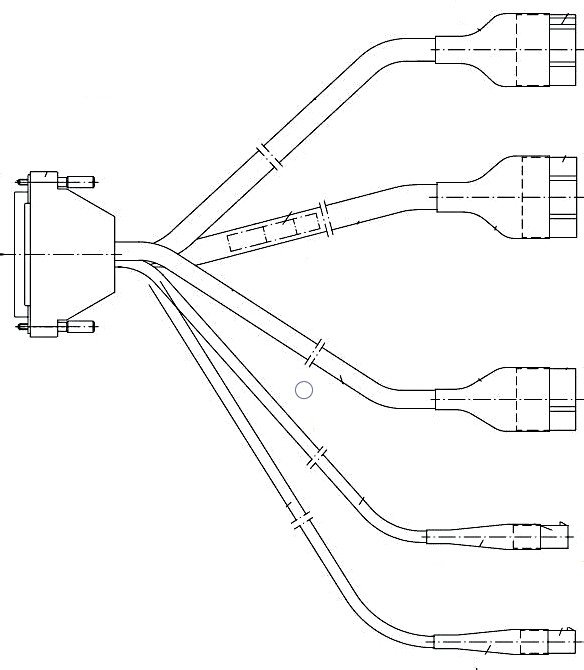 AB321A – Adapter for Juki Kl.LU2810-6, LU2860, PLC2710, PLC2760