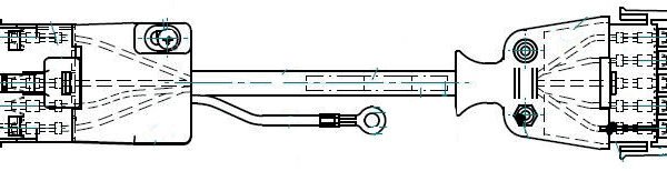 AB6xxx – Part-Adapter to DA Inboard Motor M1-75CC491 and DA434