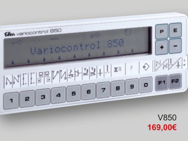 Variocontrol V850 Panel